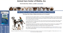 Desktop Screenshot of animalcarecenterofmobile.com